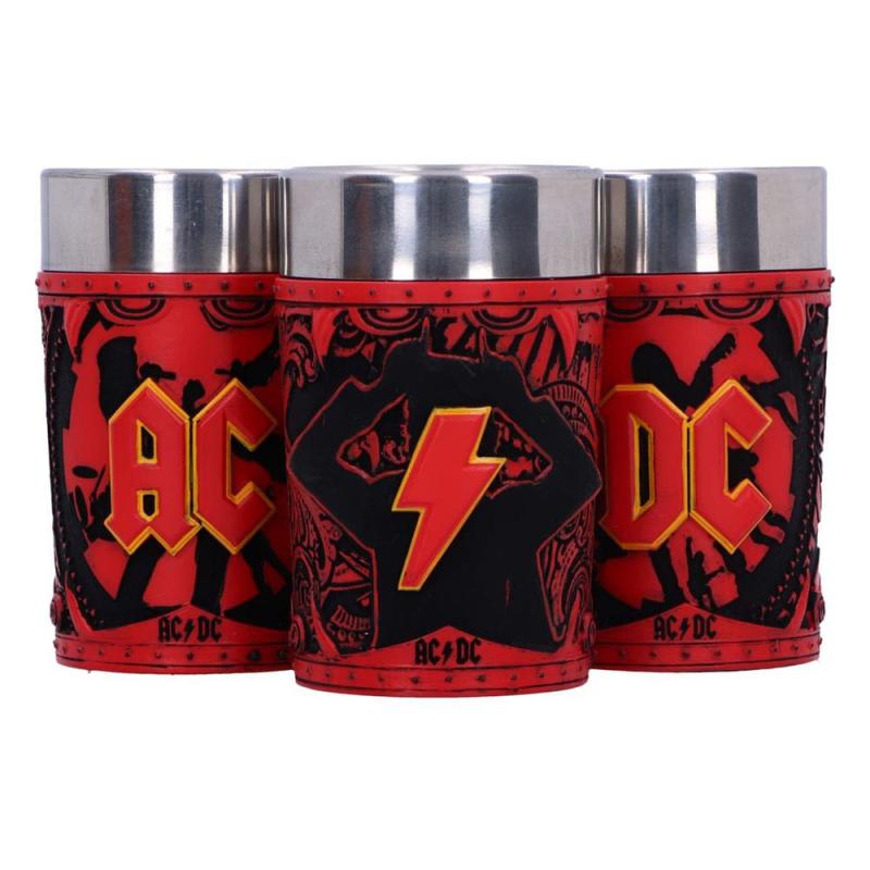 AC/DC Shot Glasses Logo 3-Pack