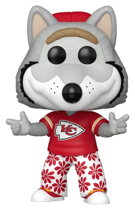 NFL POP! Vinyl Figure Mascots: Chiefs- Wolf 9 cm