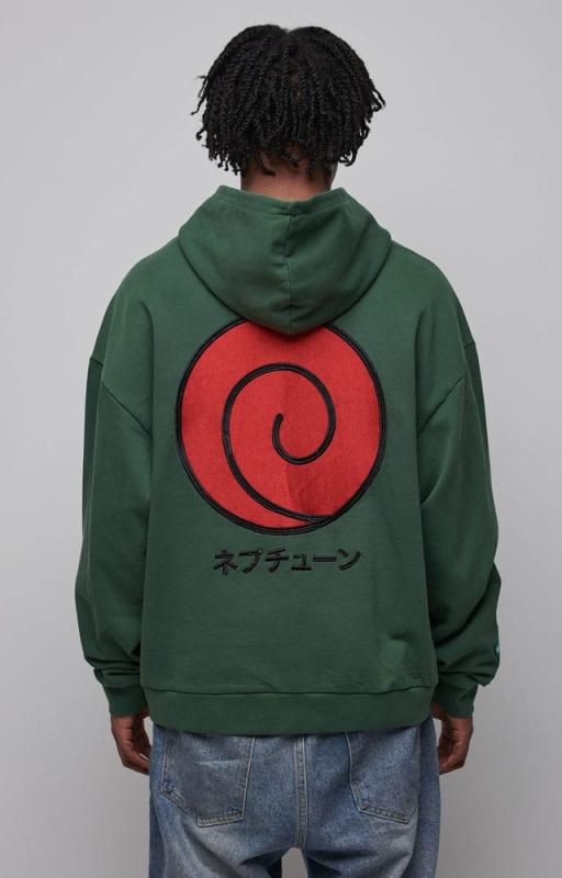 Naruto Shippuden Hooded Sweater Graphic Green