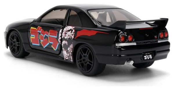 Godzilla Diecast Model 1:32 Nissan Skyline GT-R R33 Assortment (6) 5