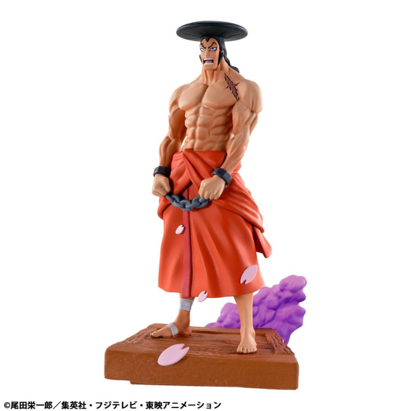 One Piece Petitrama PVC Mini Statue Logbox Re Birth Wano Kuni Vol. 1 Set 9 cm 6