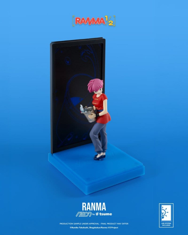 Ranma Neon Figure 1/9 Ranma Saotome Girl 20 cm 9