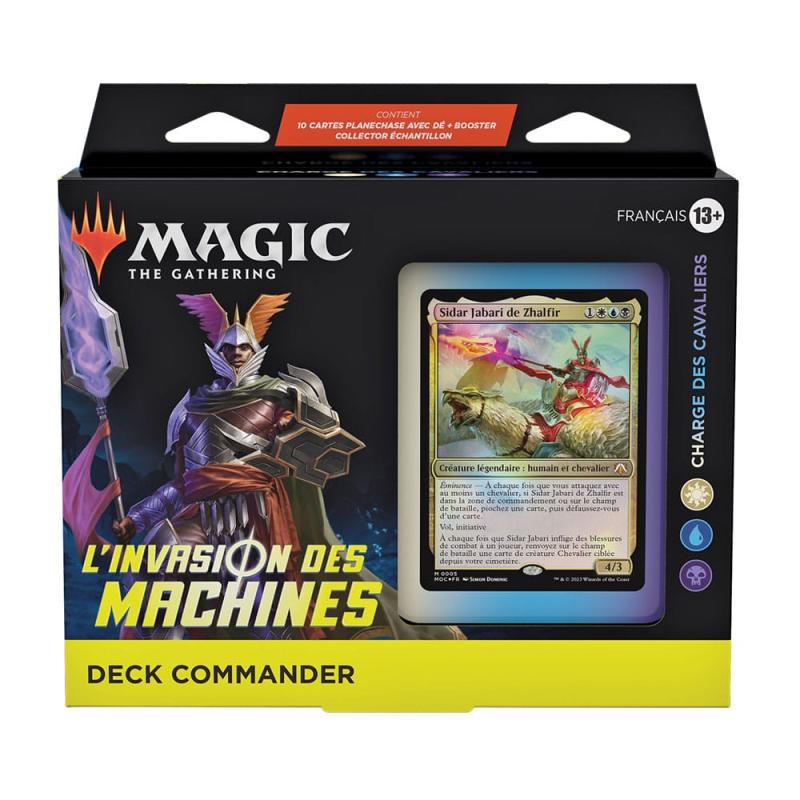 Magic the Gathering L'invasion des machines Commander Decks Display (5) french