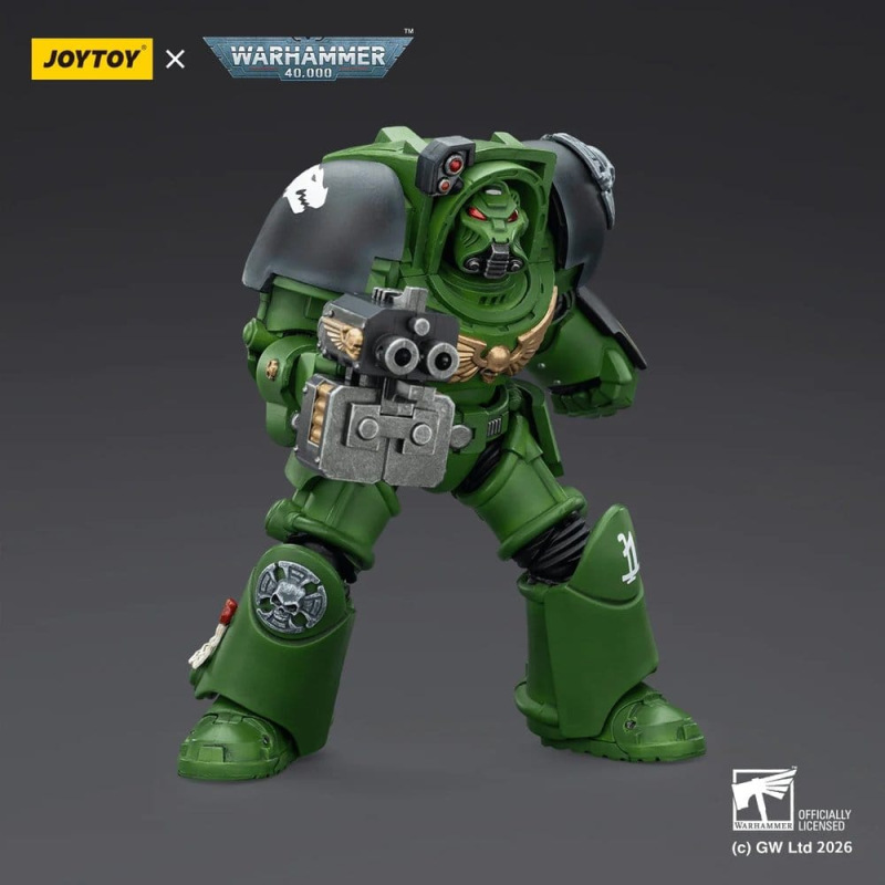 Warhammer 40,000 Action Figure Salamanders Terminator 2 with Power Fist and Storm Bolter 14 cm 3