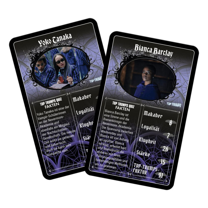 Wednesday Card Game Top Trumps *German Version* 5