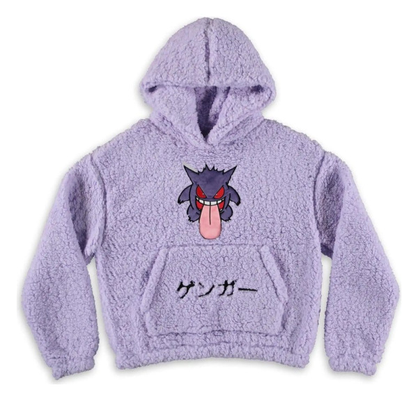 Pokémon Hooded Sweater Teddy Gengar Size M 1