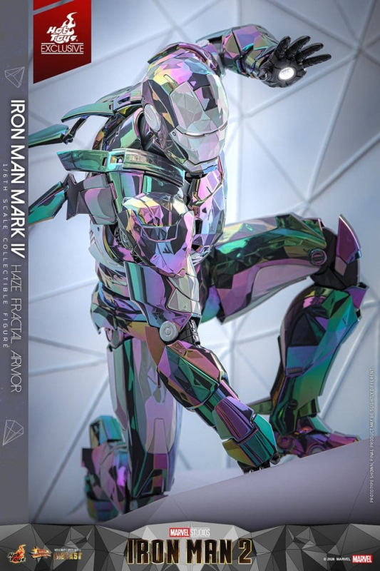 Iron Man 2 Action Figure 1/6 Iron Man Mark IV (Haze Fractal Armor) 33 cm 14