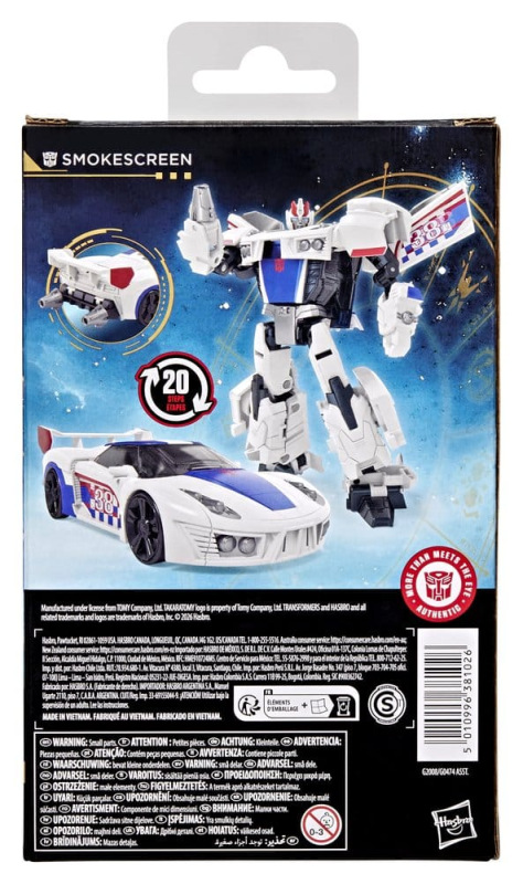 Transformers Age of the Primes Deluxe Class Action Figure Smokescreen 13 cm 1