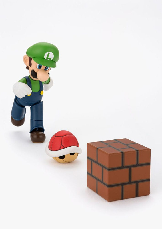 Super Mario S.H. Figuarts Action Figure Luigi 11 cm 1