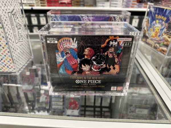 Evoretro Acrylic Display Case for Bandai One Piece TCG Booster Box (English) 7