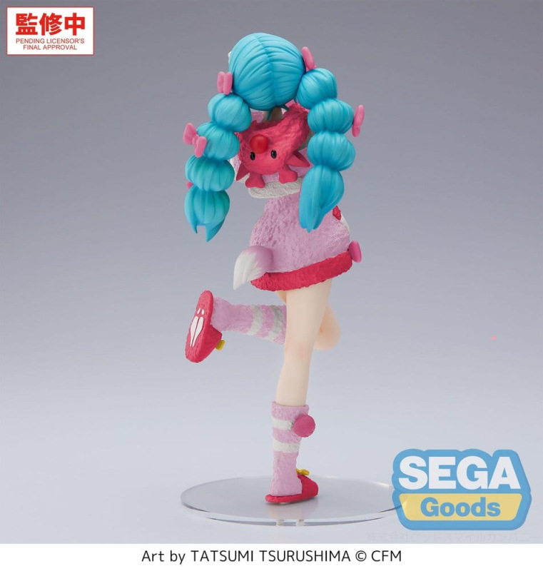 Hatsune Miku High Premium Figure PVC Figure Mokomoko Christmas Ver. 21 cm 5