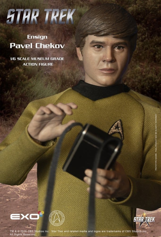 Star Trek: The Original Series Action Figure 1/6 Ensign Pavel Chekov 30 cm 10