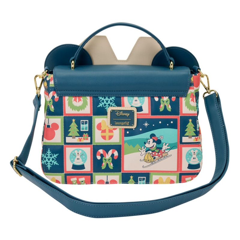 Disney by Loungefly Crossbody Bag Mickey and Minnie Holiday 2