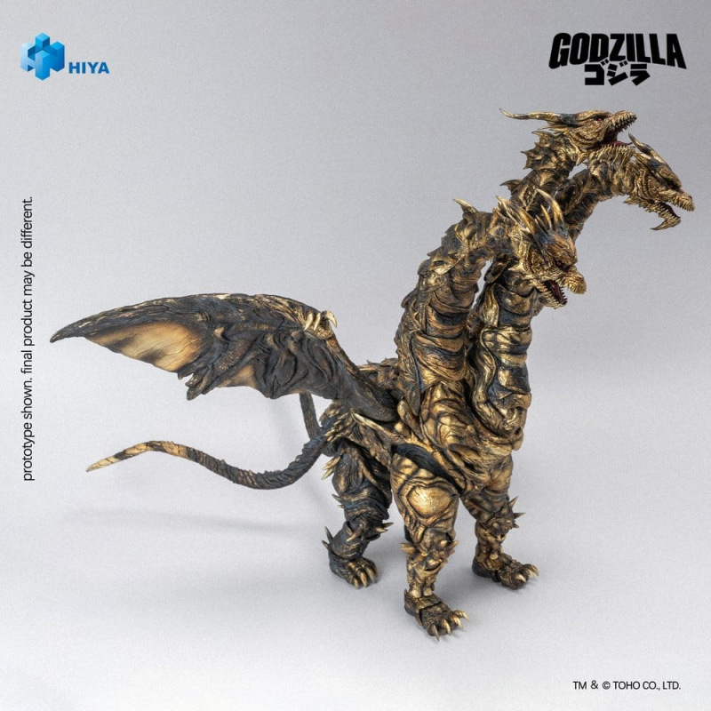 Godzilla: Final Wars (2004) Exquisite Basic Series Action Figure Keizer Ghidorah 25 cm 3