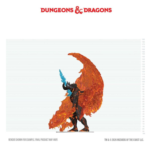 D&D Icons of the Realms Boxed prepainted Miniatures Balor 20 cm 2