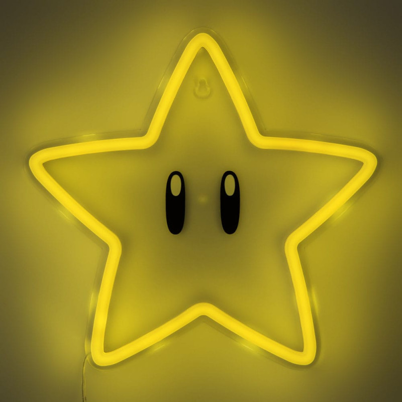 Super Mario LED Wall Lamp Light Super Star Neon 2