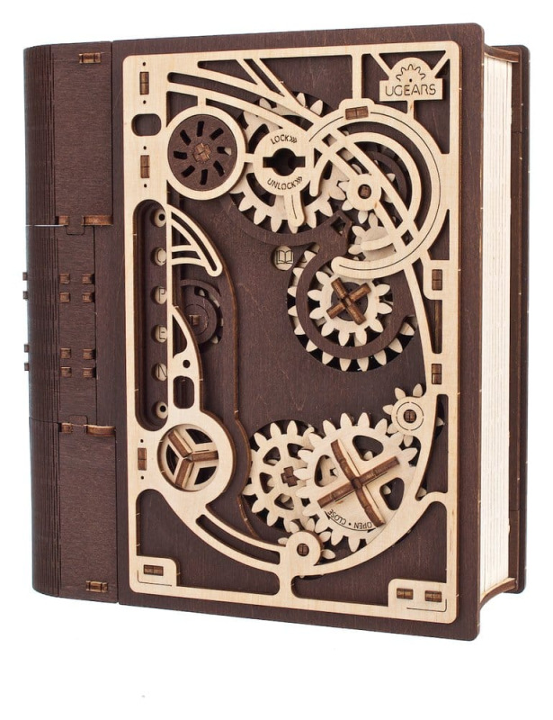 Ugears 3D Wooden Puzzle Book of Secrets 10