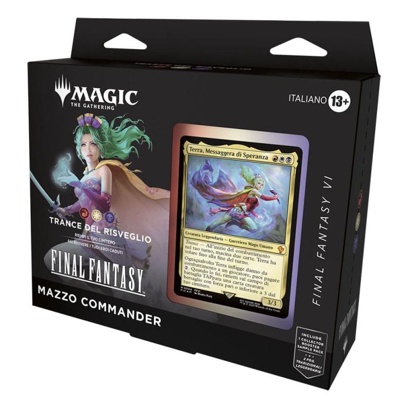 Magic the Gathering Final Fantasy Commander Decks Display (4) italian 3