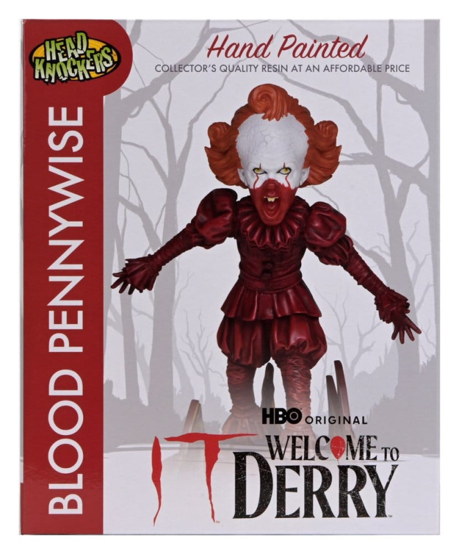 It: Welcome To Derry Head Knocker Blood Pennywise 19 cm 4