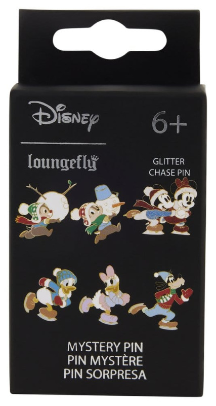 Mickey & Friends by Loungefly Enamel Pins Winter Activities Blind Display (12) 4