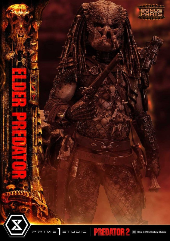 Predator 2 (Film) Museum Masterline Statue 1/3 Elder Predator DX Bonus Version 94 cm 3
