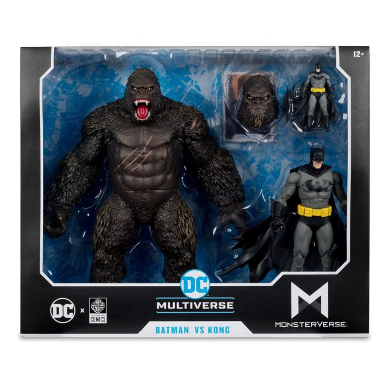 DC Justice League Monsterverse DC Multiverse Action Figures 2-Pack Batman & Kong 29 cm 11