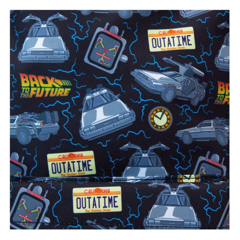 Universal by Loungefly Full-Size Nylon Backpack Back to the Future 40th Anniversary 4