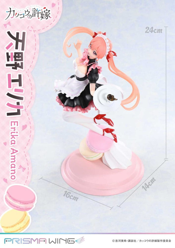 A Couple of Cuckoos Prisma Wing PVC Statue 1/7 Erika Amano 24 cm 5