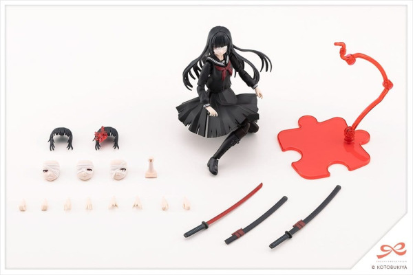 Sousai Shojo Teien Plastic Model 1/10 Kuon Yakushiji Maria Kagaribi Damage Ver. 16 cm 11
