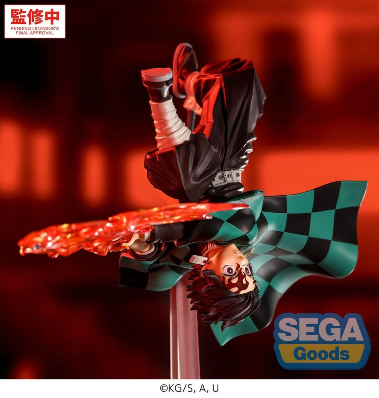 Demon Slayer: Kimetsu no Yaiba Luminasta PVC Figure Tanjiro Kamado Hinokami Kagura Setting Sun Trans 3