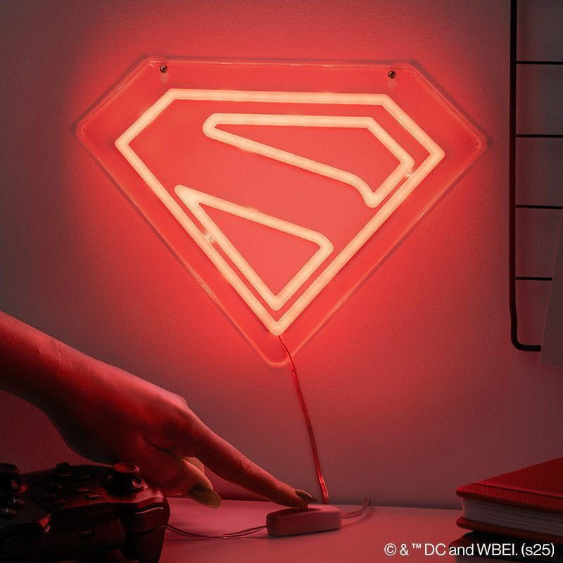 DC Comics LED Wall Lamp Light Superman Neon 2