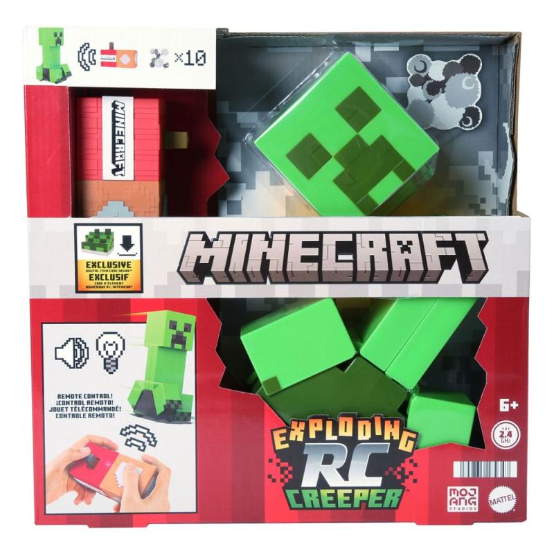 Minecraft Figure Exploding RC Creeper 25 cm