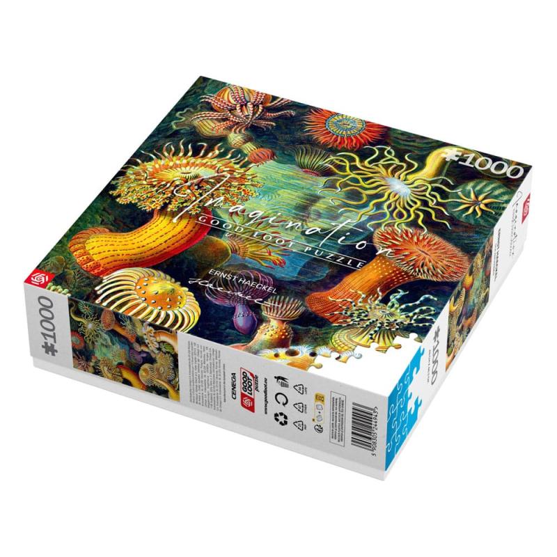 Ernst Haeckel Imagination Puzzle Sea Anemones/Stworzenia morskie (1000 pieces)