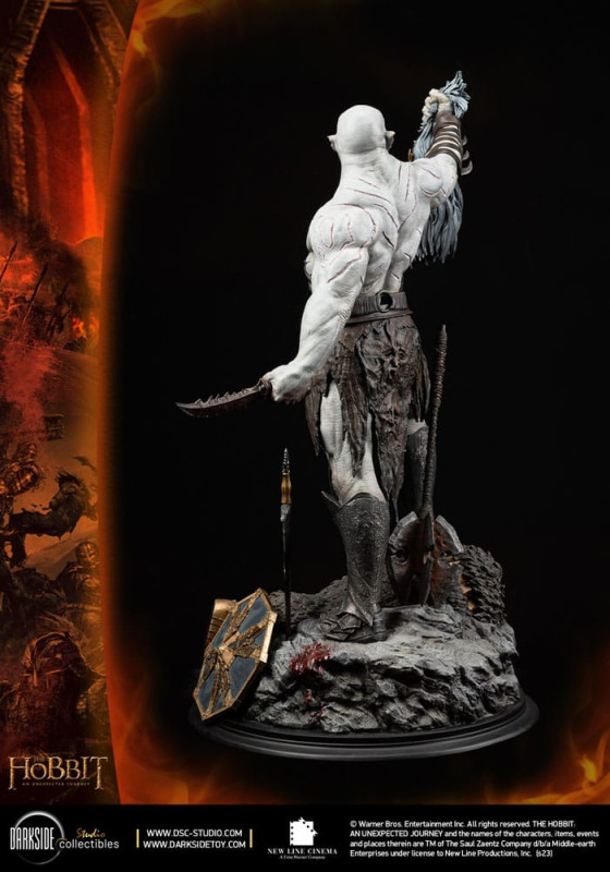 The Hobbit MS Series Statue 1/3 Azog The Defiler John Howe Signature Edition Edition 90 cm 6