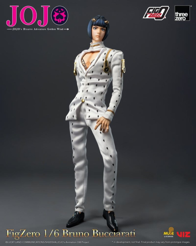 Jojo's Bizarre Adventure: Golden Wind FigZero Action Figure 1/6 Bruno Bucciarati 31 cm 7