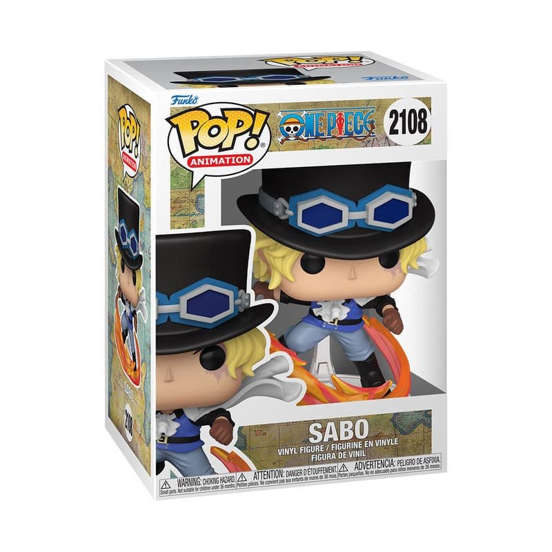 One Piece POP! Vinyl Animation Figure Sabo 9 cm 1