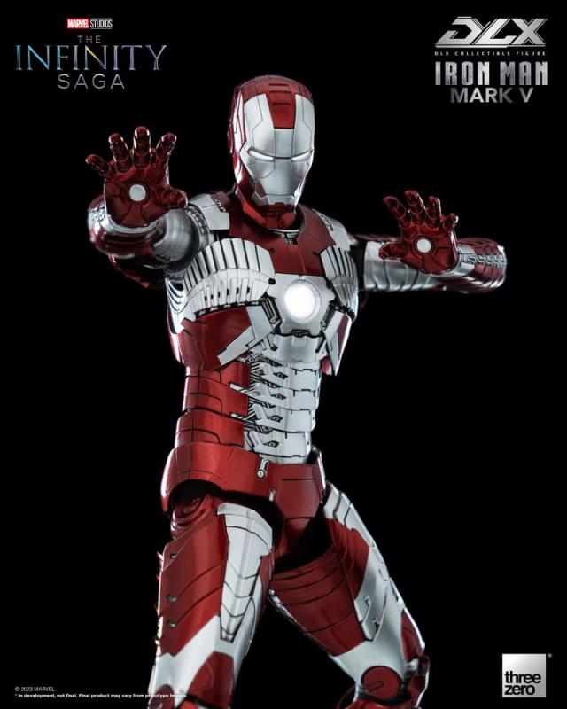 Infinity Saga DLX Action Figure 1/12 Iron Man Mark 5 17 cm 7