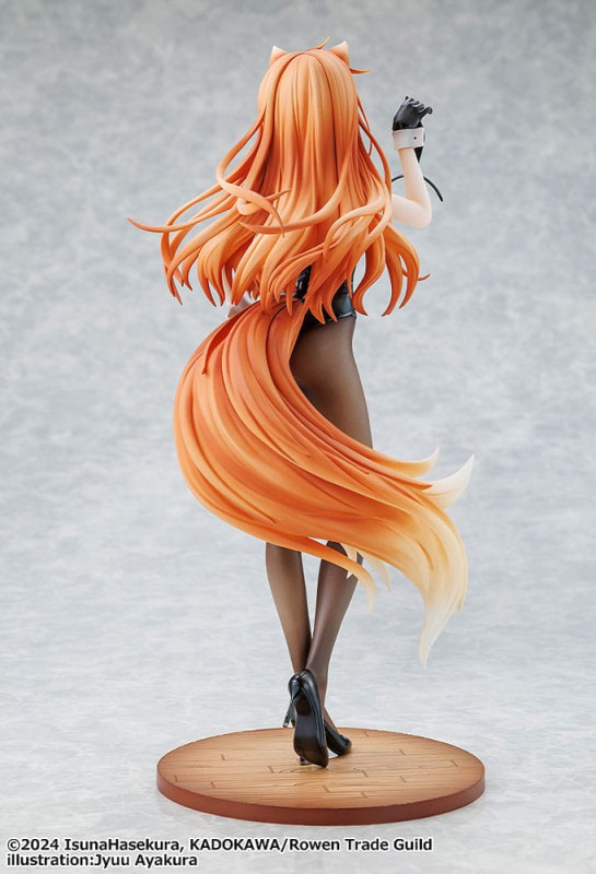 Spice and Wolf: Merchant Meets the Wise Wolf PVC Statue 1/7 Holo Light Novel bunny Ver. illustration 5