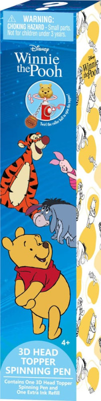 Winnie-the-Pooh 3D Head Topper Spinning Pen 1