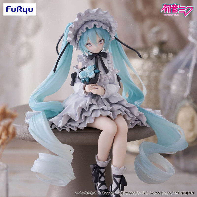 Hatsune Miku Noodle Stopper PVC Statue Vintage Doll Style 15 cm 5