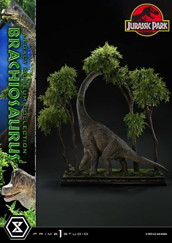 Jurassic Park (Film) Legacy Museum Collection Statue 1/15 Brachiosaurus Bonus Version 128 cm 9