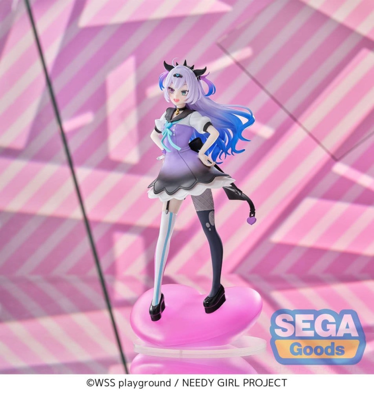 Needy Girl Overdose XStellar PVC Figure PURPLE LOLLIPOP 20 cm 2