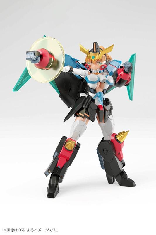 The King of Braves GaoGaiGar Cross Frame Girl Plastic Model Kit Star Gaofighgar 19 cm