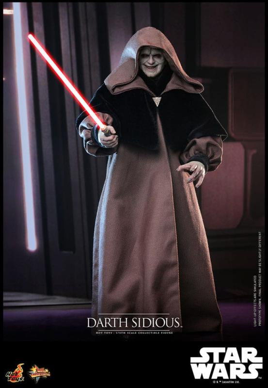 Star Wars Movie Masterpiece Action Figure 1/6 Darth Sidious 29 cm 9
