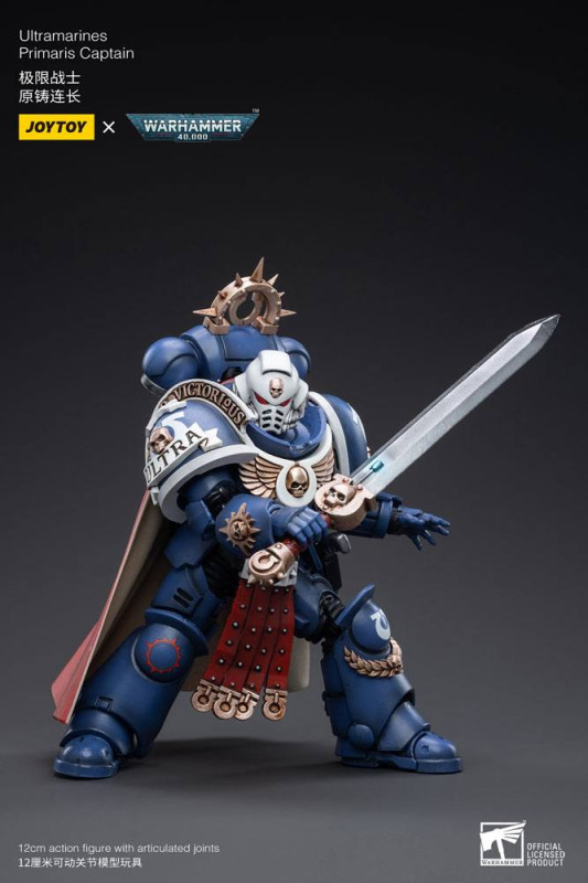 Warhammer 40k Action Figure 1/18 Ultramarines Primaris Captain 12 cm 1
