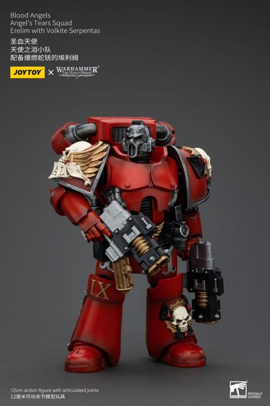 Warhammer The Horus Heresy Action Figure 1/18 Blood Angels Angel's Tears SquadErelim with Volkite Se