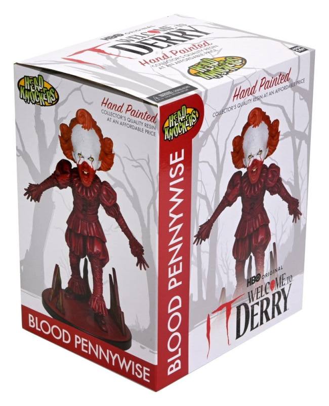 It: Welcome To Derry Head Knocker Blood Pennywise 19 cm 2