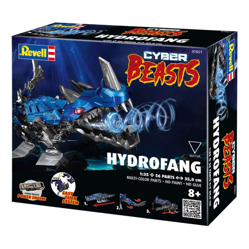 CyberBeasts Model Kit 1/35 HydroFang 35 cm 3