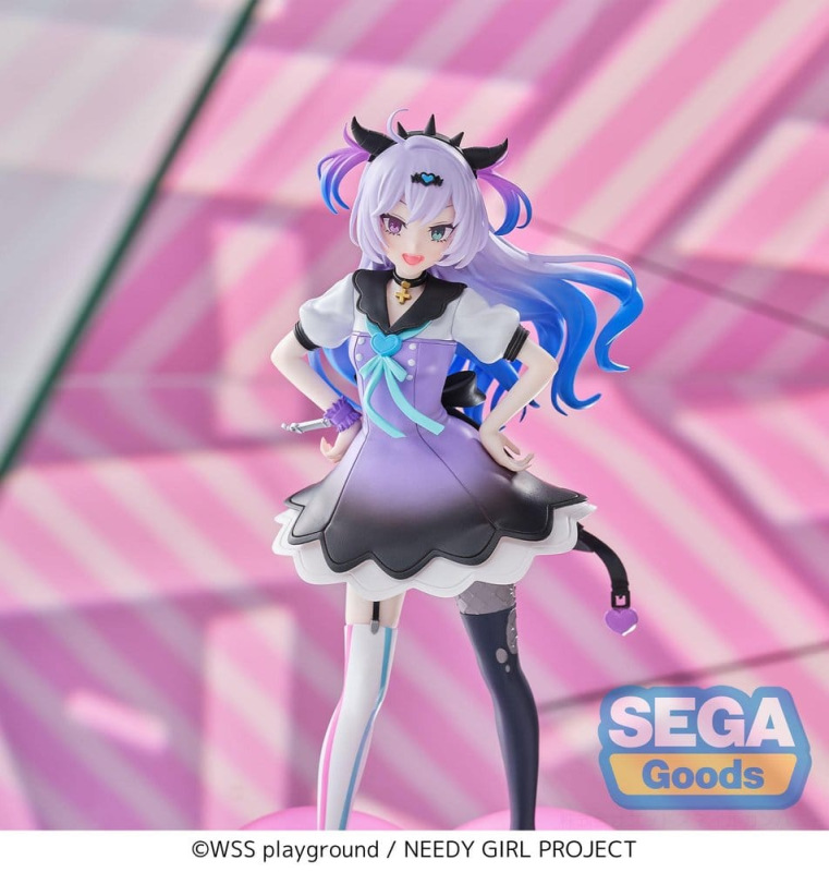 Needy Girl Overdose XStellar PVC Figure PURPLE LOLLIPOP 20 cm 4