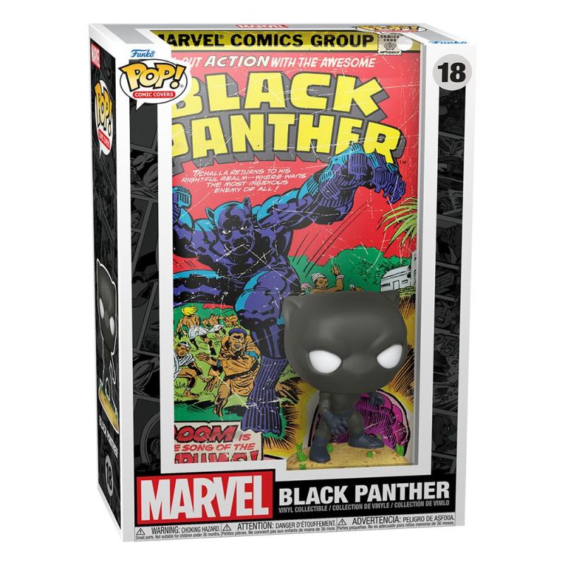 Marvel POP! Comic Cover Vinyl Figure Black Panther 9 cm 1